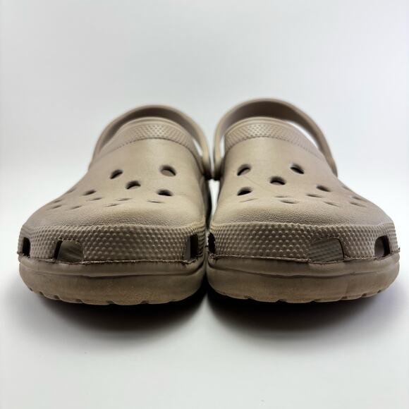 CROCS Classic Brown Clogs Size M10 W12 - Picture 2 of 12